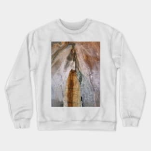 Two angels meeting the devil in heaven or hell. Crewneck Sweatshirt